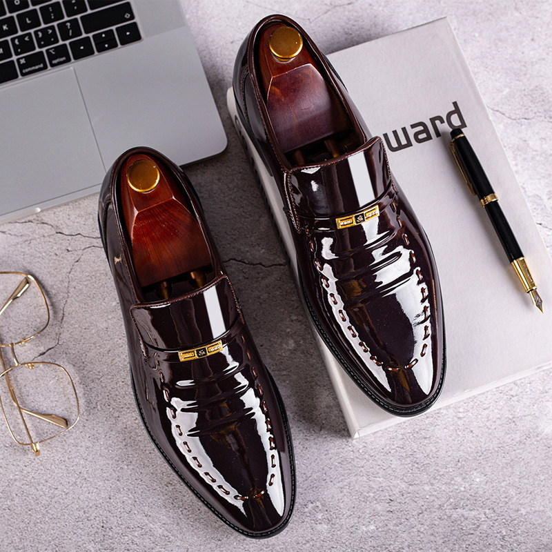 Men's Business Dress Shoes 45 Patent Leather Shoes Men's Shoes Korean 46 Large Size 47 British 48 Wedding Shoes Low Top Men's Business Dress Shoes 45 Patent Leather Shoes Men's Shoes Korean 46 Large Size 47 British 48 Wedding Shoes Low Top