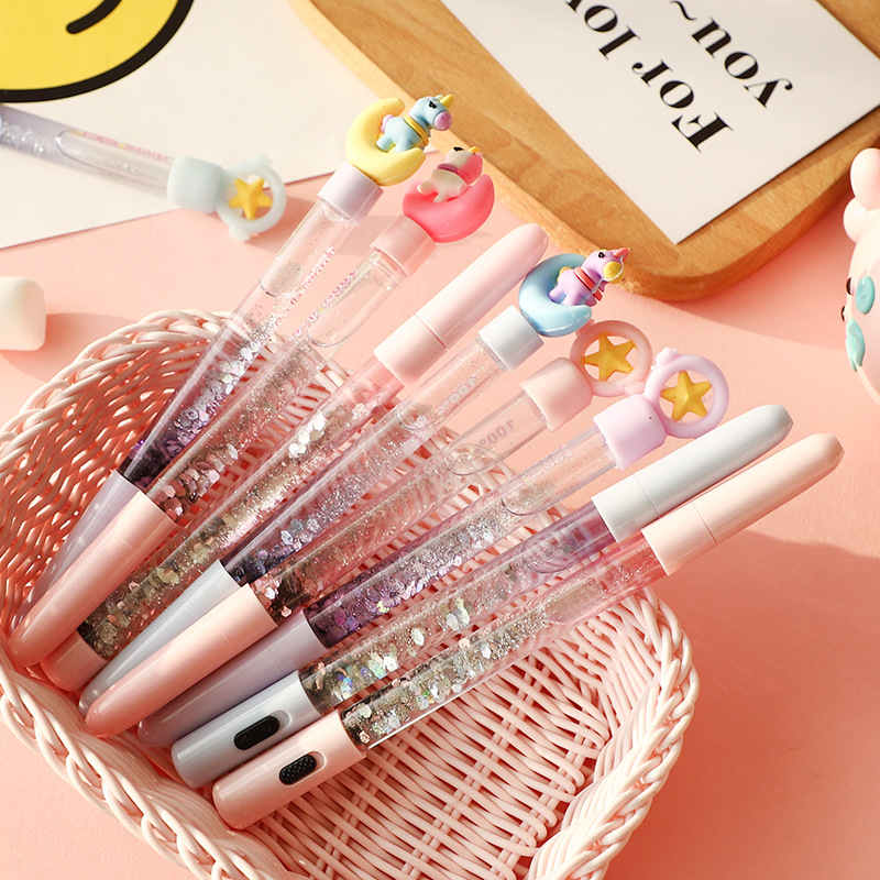 派派妞 Cute fresh creative ballpoint pen for elementary school students, wholesale