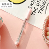 Paidi girl Korean cute little fresh creative colorful round bead pen Douyin same student wholesale fairy oil pen core