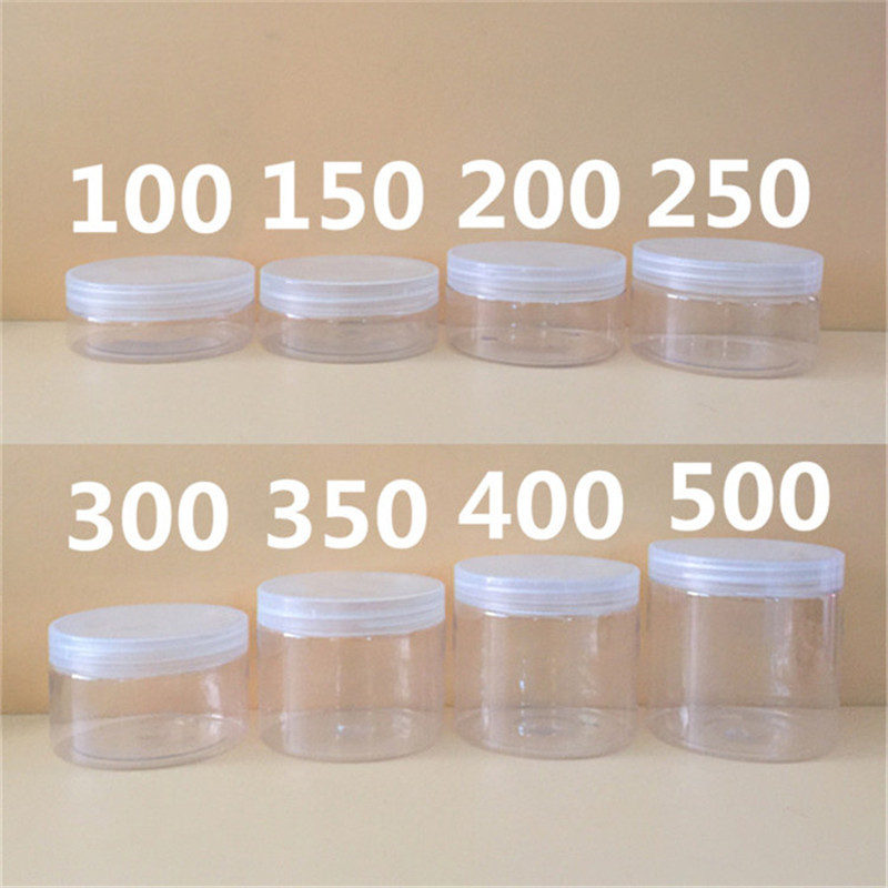 250ml300ml500ml膏霜广口瓶蜂蜜塑料瓶面膜发膜瓶化妆品瓶膏霜瓶