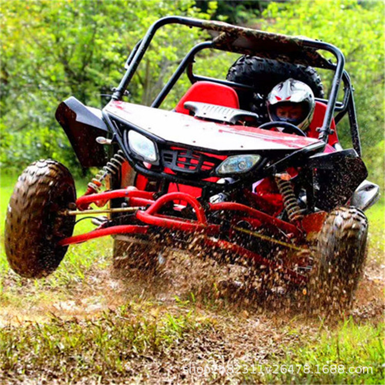 200Cc Adult Go-Kart All-Terrain Utv Four-Wheel Off-Road Motorcycle Atv Mountain Bike Venue Attraction Gasoline