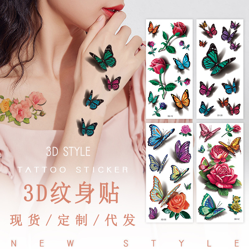 3D Tattoo Stickers, Black and White Colorful Lace Tattoo Stickers, Face Stickers, Event Stickers, Custom Water Transfer Stickers, Toy Stickers 3D Tattoo Stickers, Black and White Colorful Lace Tattoo Stickers, Face Stickers, Event Stickers, Custom Water Transfer Stickers, Toy Stickers