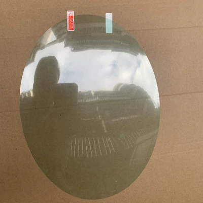 Motorcycle helmet anti-fog film Bathroom Car Glass Anti-fog - oval-2229cm-1