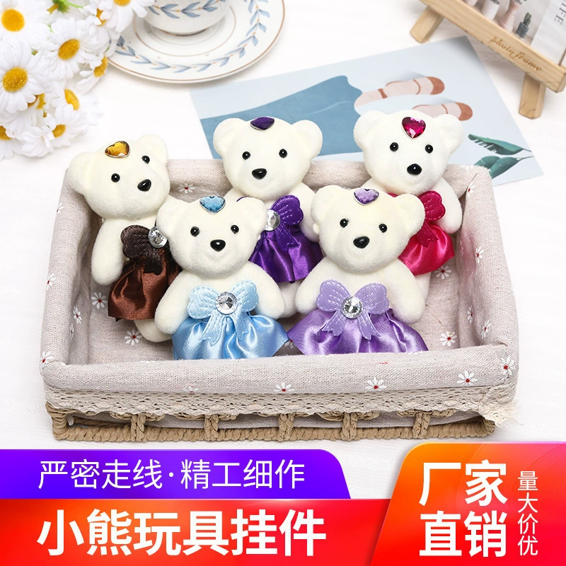 Свадебная пена пара медведь оптом мультфильм букет мороженое пена медведь кукла цветочный магазин свадебный автомобиль упаковка