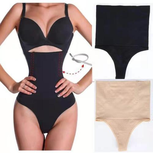 Cross-border large size high-waisted thong women's butt lift waist corset tummy control pants body shaping underwear manufacturer wholesale