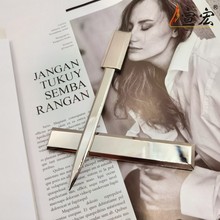 带刀套的戒尺剑金属裁纸器拆信刀开信刀宣纸裁纸刀复古裁纸刀