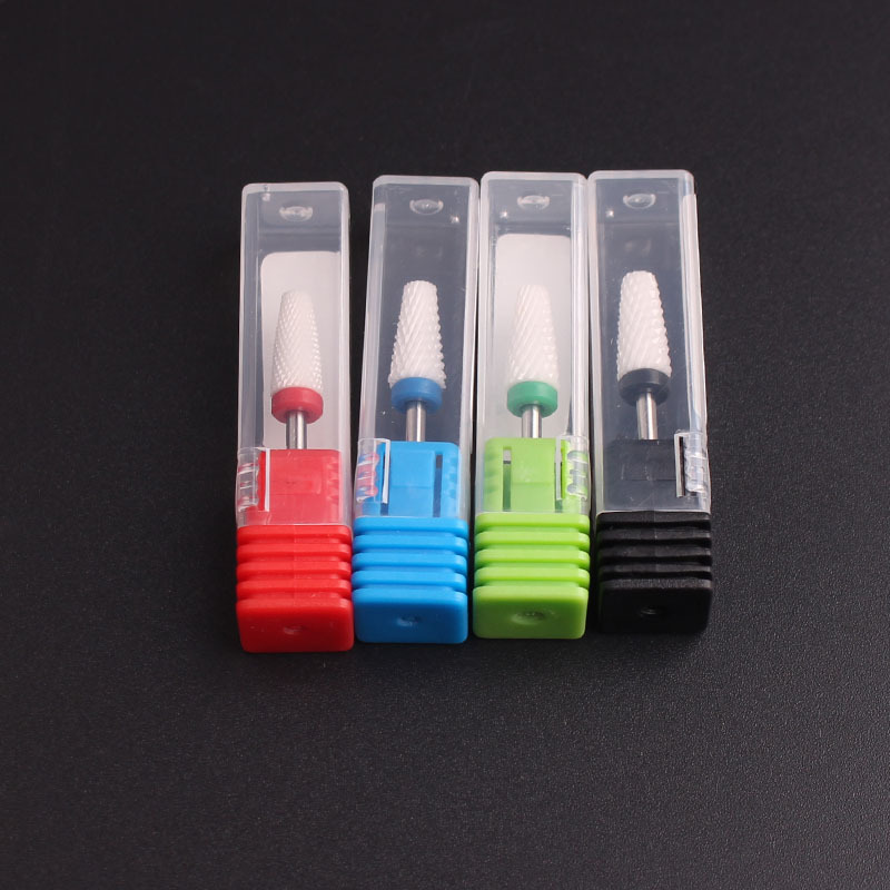 Una sola cabeza de molienda de cerámica cónica, una cabeza de molienda de cerámica plana, una máquina de molienda eléctrica, reparación de uñas