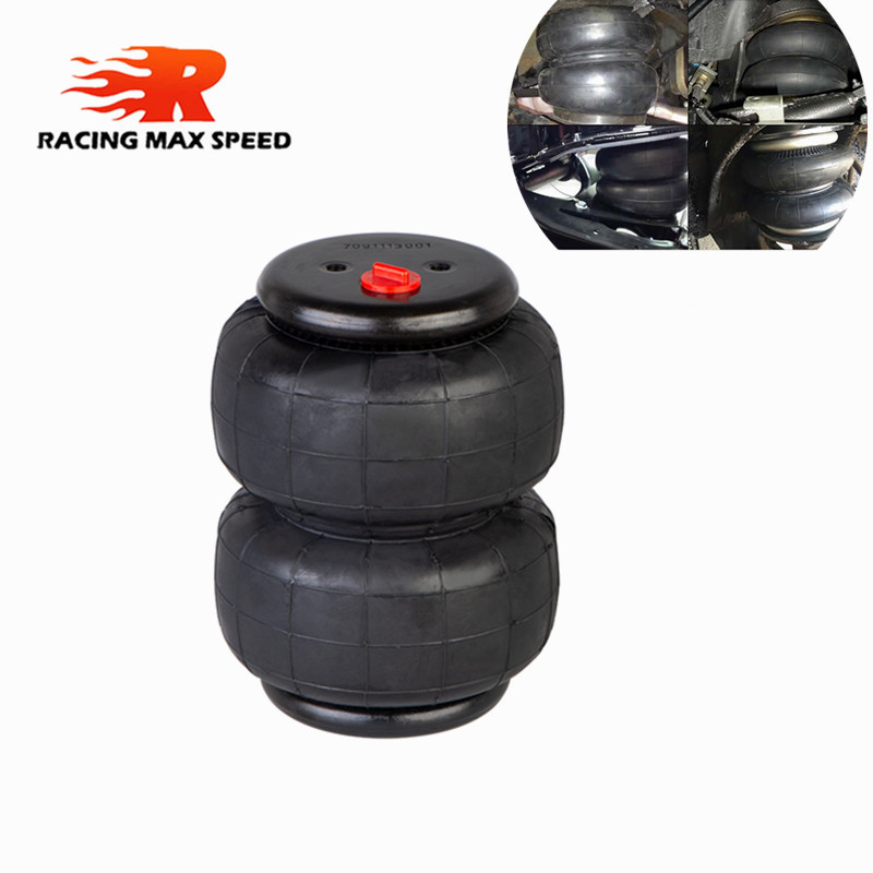 跨境改装 空气悬挂113mm卡车避震橡胶气囊 单端口1/2“ npt2E2500