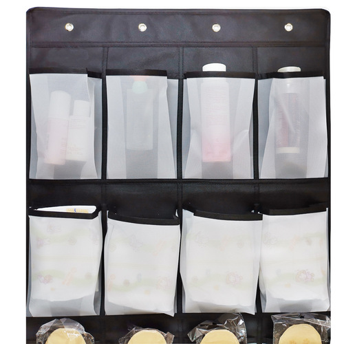 16-grid non-woven hanging bag door shoe storage bag, outdoor camping tent small item storage hanging bag