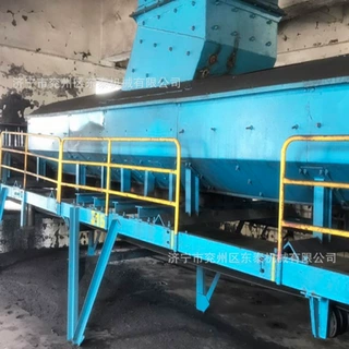 矿用平顶矩形口密封导料槽 裙边挡板密封导料槽 DTLL除尘导料槽