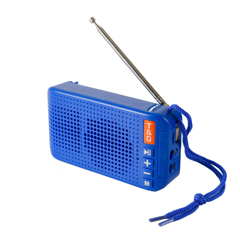 2020 transfronterizo nuevo TG184 Bluetooth altavoz de radio FM Tarjeta de altavoz linterna solar pequeño audio