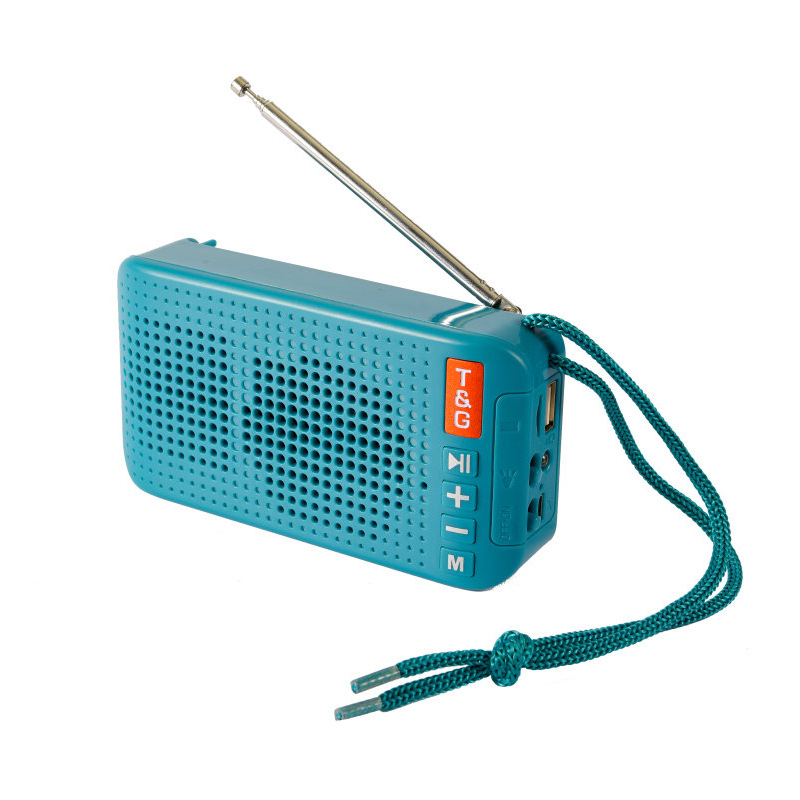 2020 transfronterizo nuevo TG184 Bluetooth altavoz de radio FM Tarjeta de altavoz linterna solar pequeño audio