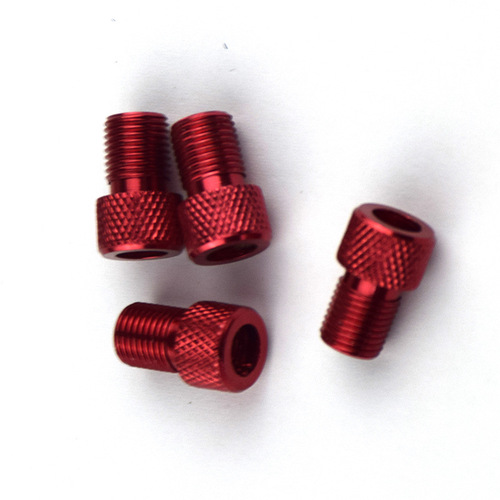 Bicycle aluminum alloy French to American adapter, French to American adapter, French copper adapter