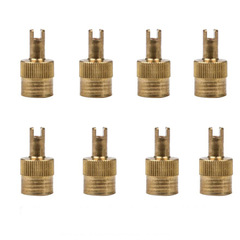 Copper car tire tool cap Copper nickel plated valve cap Valve cover