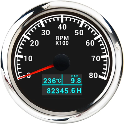 Tachometer 85mm Water Temperature tachometer