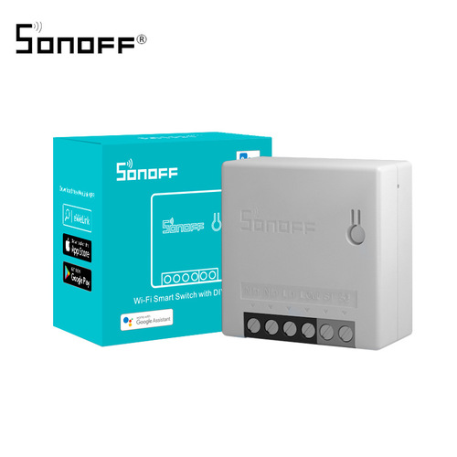 Sonoff MINI2 DIY smart switch Wifi dual control controller timer supports Alexa voice