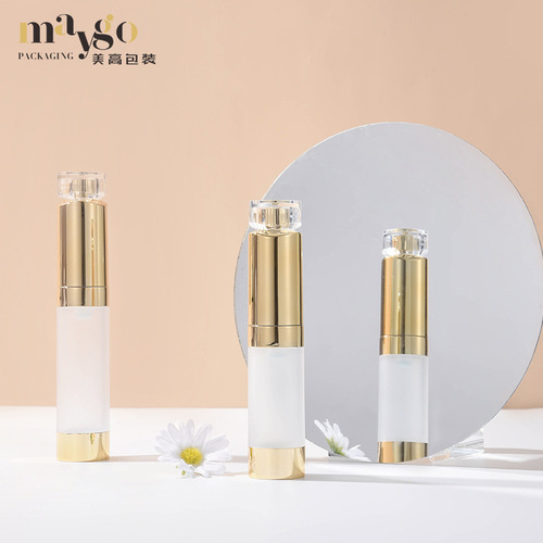 New 15ML acrylic vacuum eye cream bottle 20ML massage eye essence sub-bottle transparent packaging bottle
