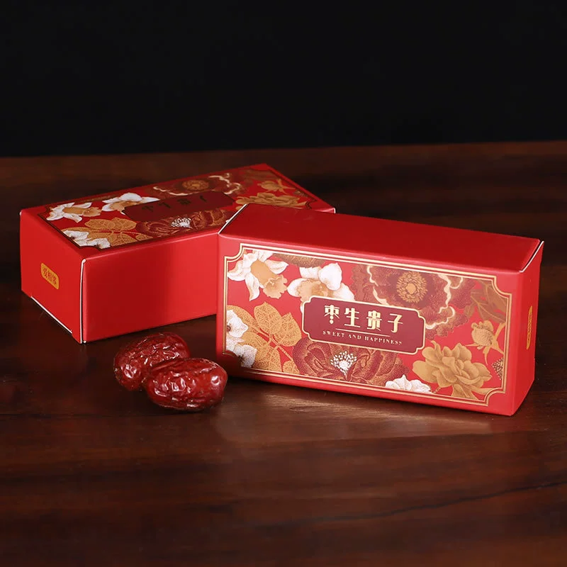 Подарочная коробка для фиников (2 шт.), подарочная коробка для фиников, пустая подарочная коробка для праздников