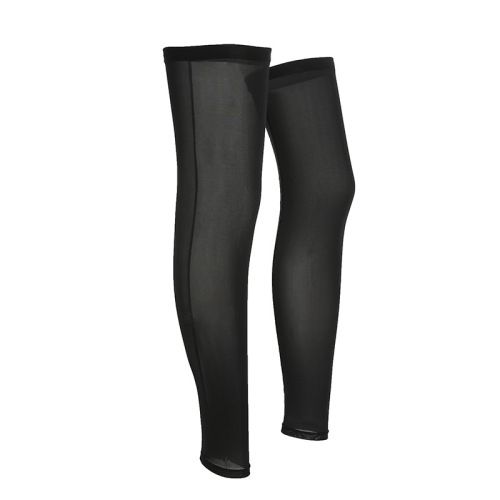 Summer outdoor ice silk cycling sun protection leg cover mountaineering bicycle sports high tube non-slip leggings running basketball knee pads