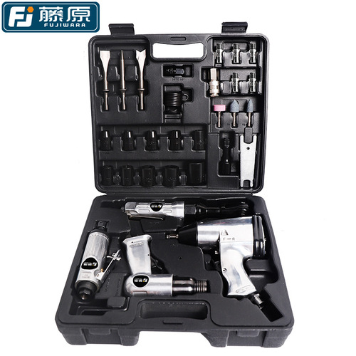 Fujiwara large car chassis quick disassembly tool pneumatic wind cannon powerful heavy-duty high-torque auto repair wrench