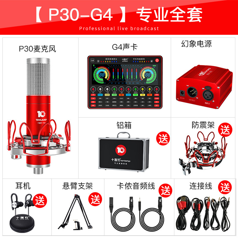 실버 빨간색 P30-G4 표준