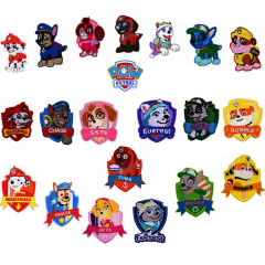 Jianxing Computer Embroidered Patchwork Fabric Accessories Cute Cartoon Fabric Stickers Decorative Embroidery Patch DIY