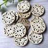 Coconut buckle coconut shell packaging and decoration of the round buttons of the round buttons retro cotton and linen clothing open shirt button