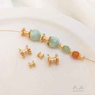 14K�����ɫ�p�滨�и������ֹ�����diy����ִ����Ʒ�������