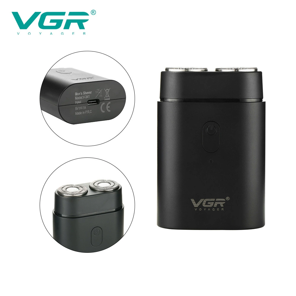 VGR341 электрическая бритва мультифункциональная роторная для бороды, мужской триммер-«беспалый артефакт», перезаряжаемая, новая модель