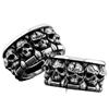 Hainan cross -border thermal -selling jewelry retro -circle European and American domineering skull ring new new fashion male ring