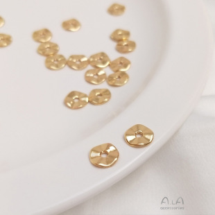 14K����ɫ���ˈAƬ�����Ƭ�ֹ�diy�������ִ��Ʒ�������