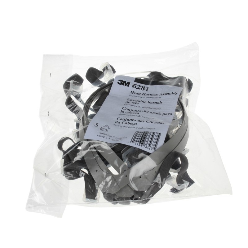 Combinación de diadema 3m6281 [6100 6200 máscara de gas máscara de polvo máscara accesorios]