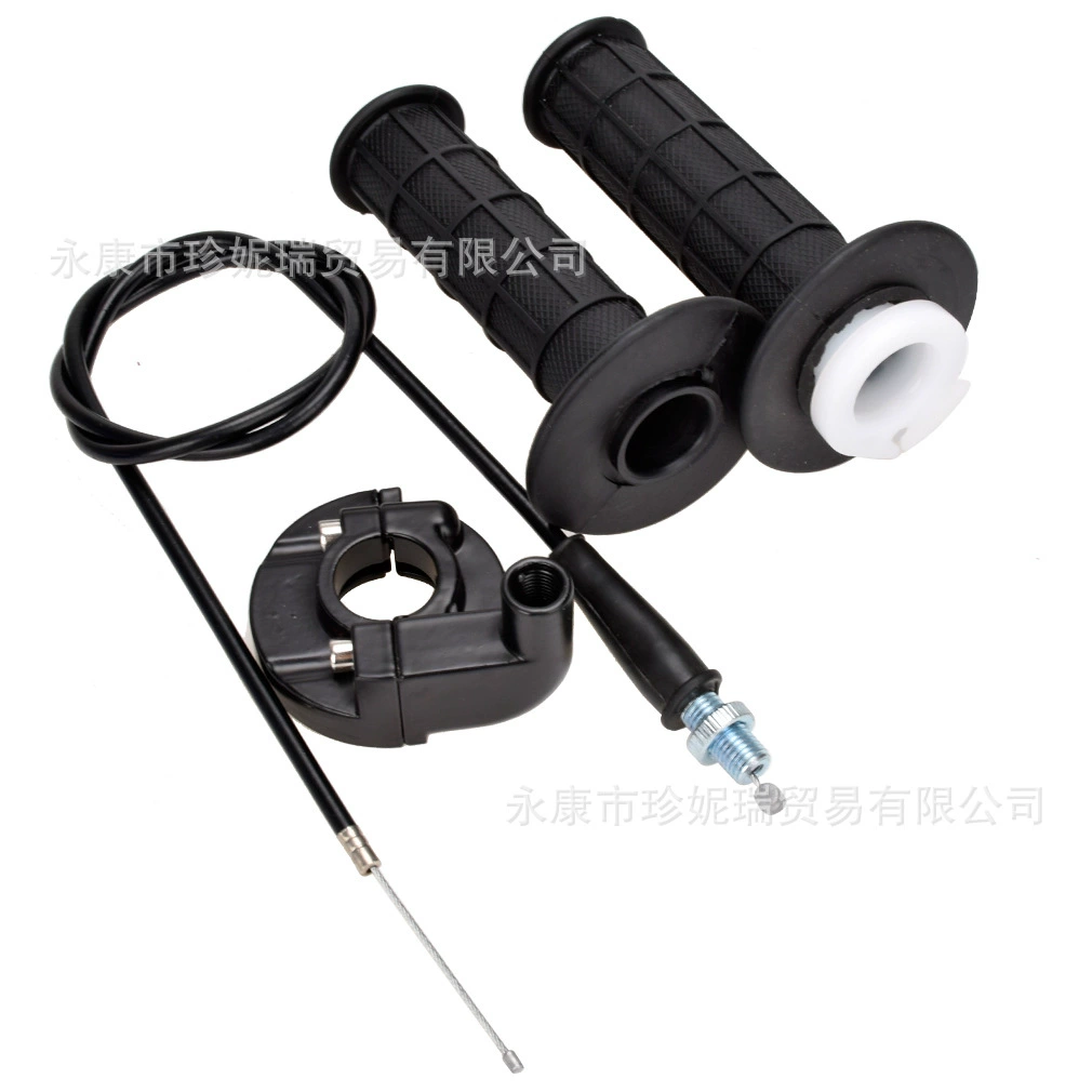 22 мм беговый мотоцикл 7/8 прямая ручка троса дроссельной заслонки в сборе универсальная ручка ускорения 110-250CC