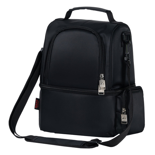 New heated USB rechargeable multi-functional insulated lunch box aluminum foil double-layer heated lunch bag for working students