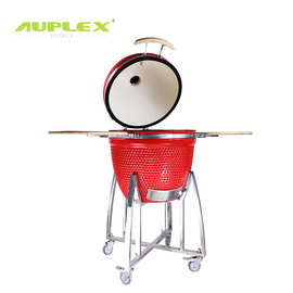 23.5英寸陶瓷烧烤炉 kamado bbq grill 公司聚会花园户外木炭l炉