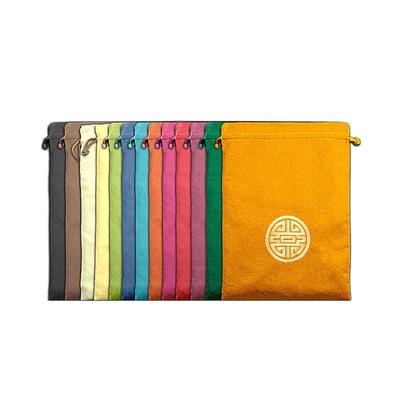 27*37 Cotton and hemp Scripture Bag Linen Sutra Cloth bag Large a4 customized Customized Sack