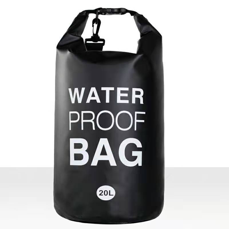 Pvc Clip Mesh Sports Outdoor Waterproof Bag Bucket Bag Diving Bag Beach Rafting Swimming Bag Single Backpack Customized
