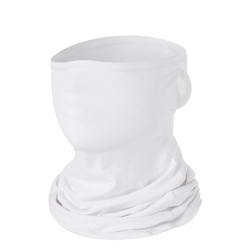 Outdoor ice silk cycling ear-hook mask in summer cold breathable sun protection veil veil neck scarf sports magic headscarf