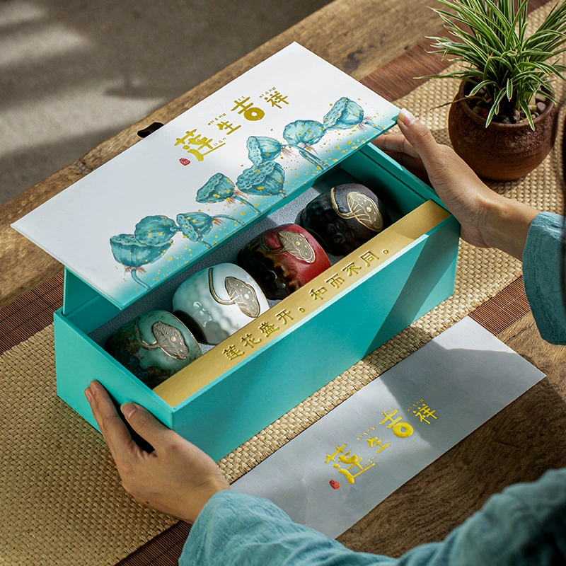 Ceramic gift box, tea cup, tea set, Birthday gift, wholesale