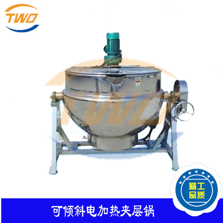 八宝粥加工夹层锅，刮底搅拌夹层锅，电热夹层锅 【厂家直销】