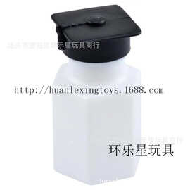 博士帽泡泡水0.6OZ六角瓶泡泡水18ml儿童塑胶迷你泡泡水小礼品