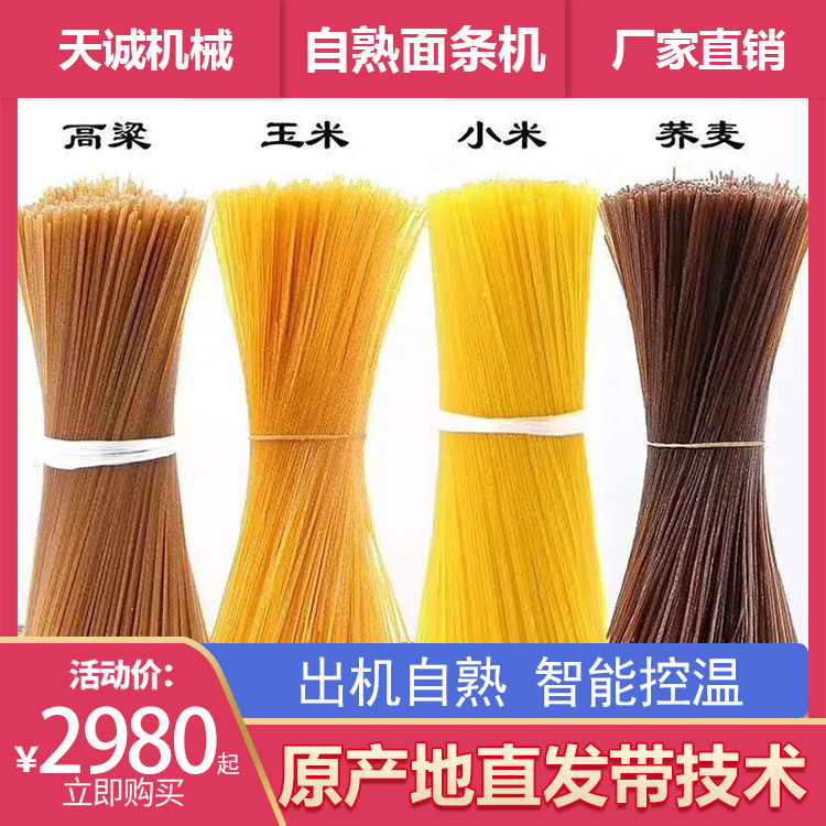 天诚牌多功能玉米高粱小麦面条机 商用大型全自动米线机
