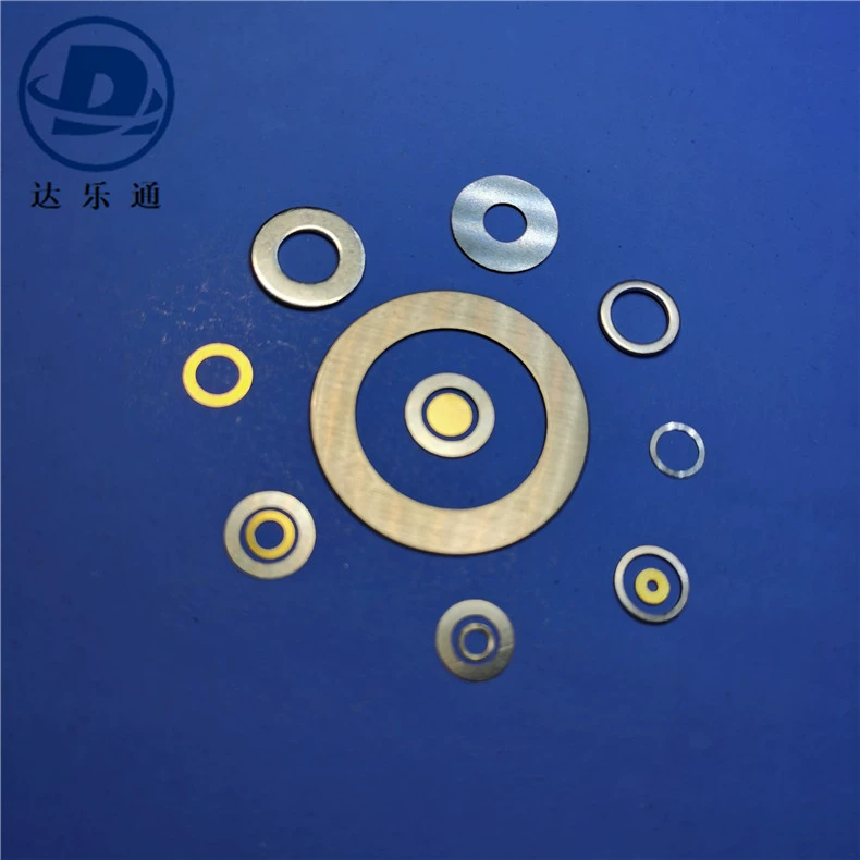 Подгонянная профессионалом металла плоской пусковой площадки нержавеющей стали 304 ультра тонкая медная алюминиевая утолщенная шайба круглая M1-M50