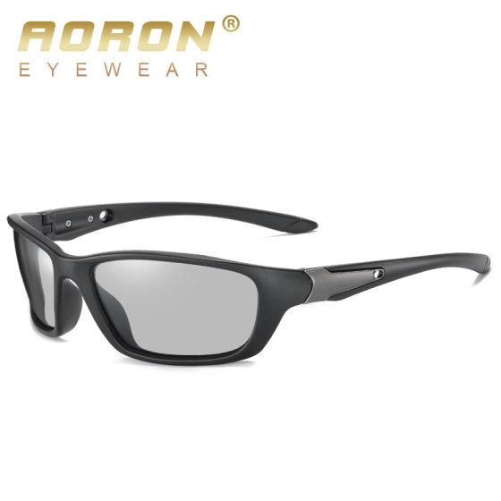 New Polarized Sports Riding Glasses Color Changing Cycling Sunglasses Driving Night Vision Glasses 5307