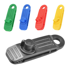 Tarpaulin windproof fixed lock clip outdoor camping mountaineering tent clip swimming pool cover tarpaulin plastic clip buckle