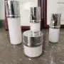 条纹120白色拉丝真空瓶