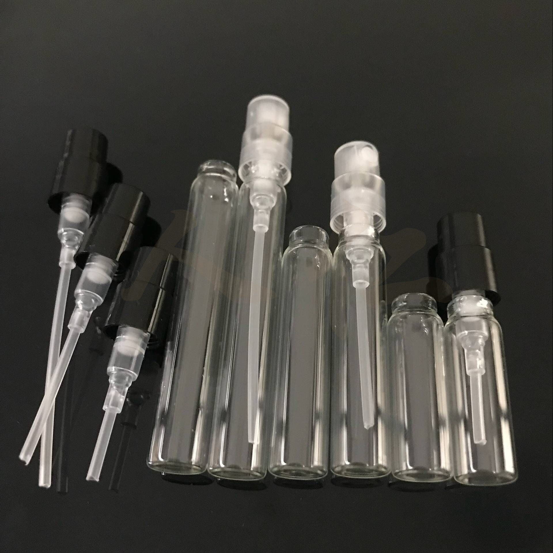 人仁外径10玻璃卡口香水瓶1/2/3ML喷雾瓶分装瓶 可印刷logo