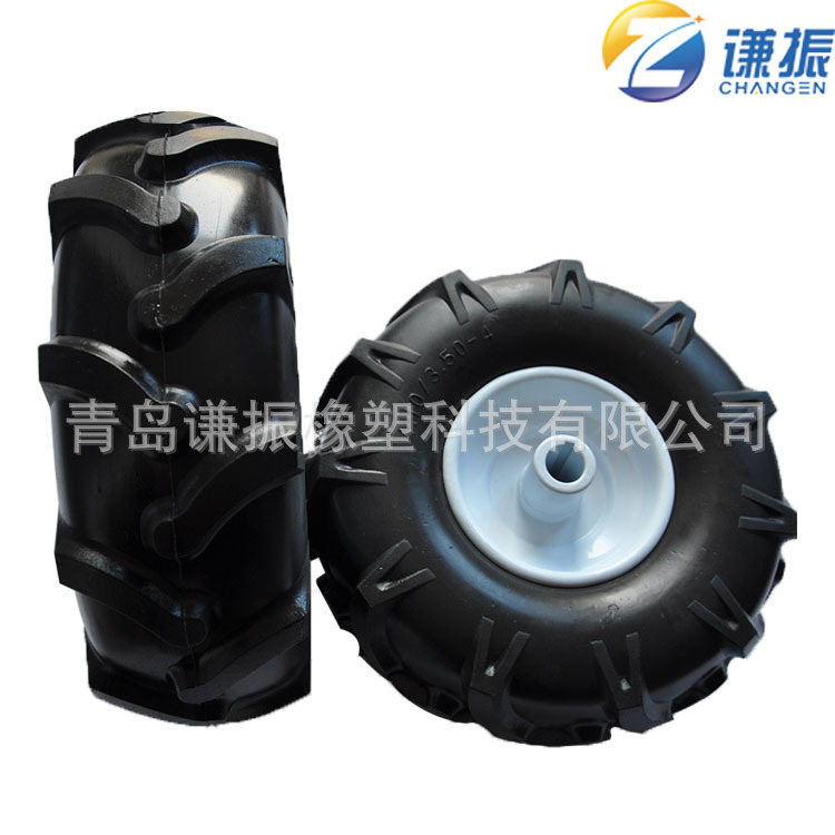 4.10/3.50-4人字轮胎 农机轮胎 微耕机轮胎 小型设备轮胎