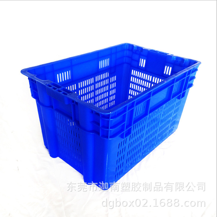 厂家批发 四川 江苏 客套地塑料筐 错位筐反转套叠箩 物流周转箱