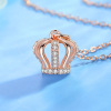 Necklace, chain for key bag , design pendant, silver 925 sample, internet celebrity, trend of season, European style, wholesale